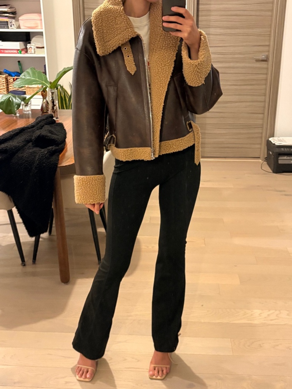 Shein teddy jacket